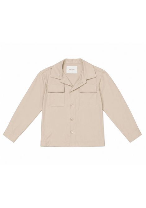 Camicia con tasche PAOLO PECORA KIDS | PP4193BEIGE